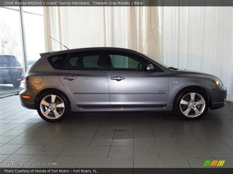 Titanium Gray Metallic / Black 2006 Mazda MAZDA3 s Grand Touring Hatchback