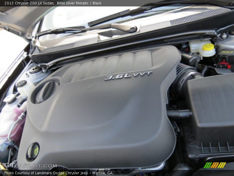 Billet Silver Metallic / Black 2013 Chrysler 200 LX Sedan