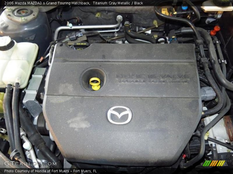 Titanium Gray Metallic / Black 2006 Mazda MAZDA3 s Grand Touring Hatchback