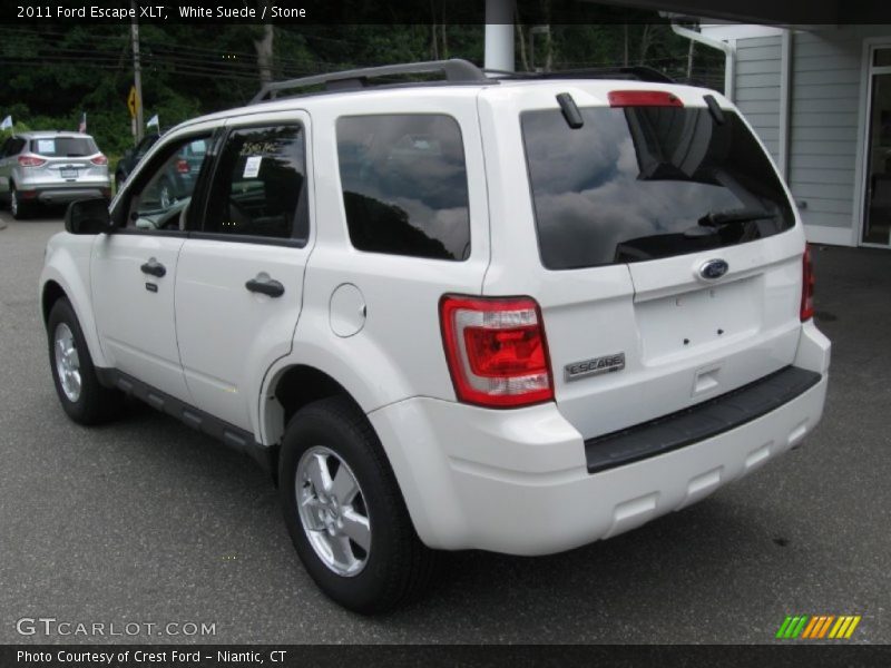 White Suede / Stone 2011 Ford Escape XLT
