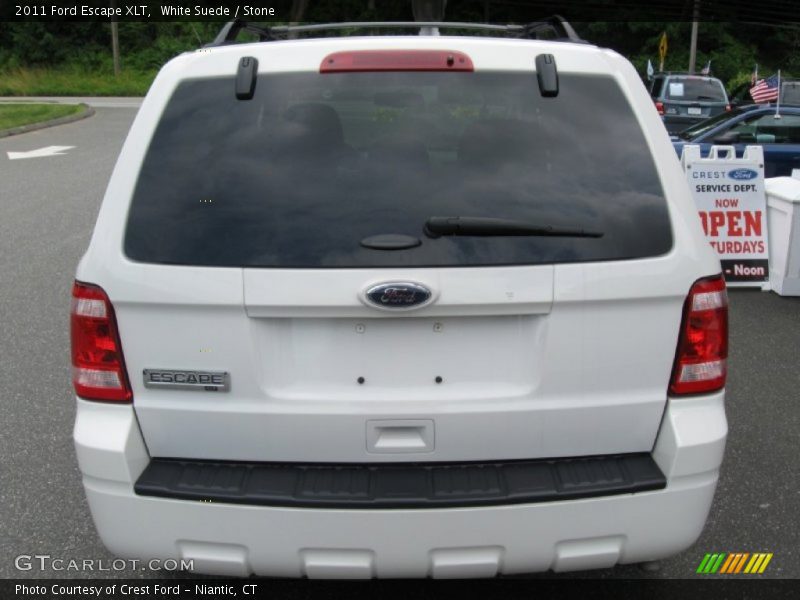 White Suede / Stone 2011 Ford Escape XLT