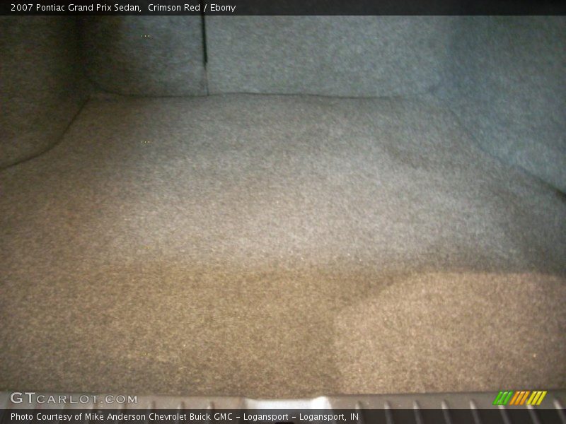Crimson Red / Ebony 2007 Pontiac Grand Prix Sedan