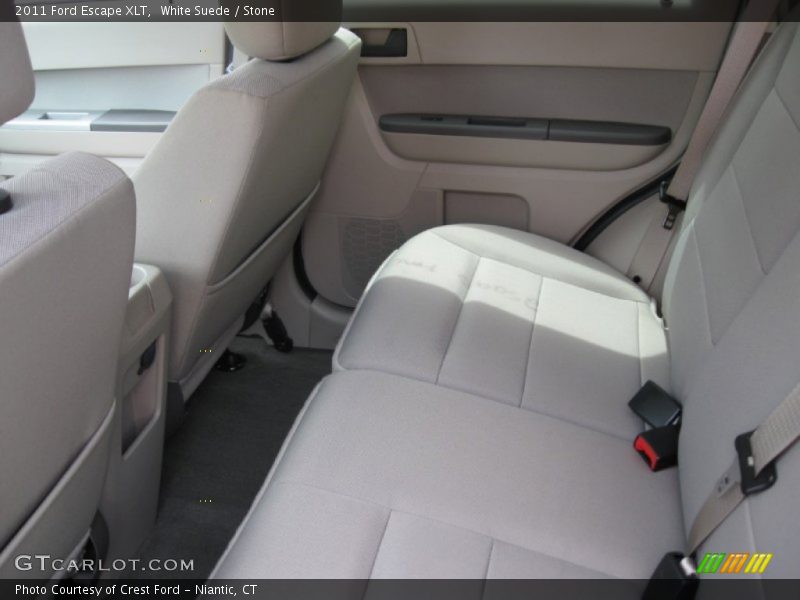 White Suede / Stone 2011 Ford Escape XLT