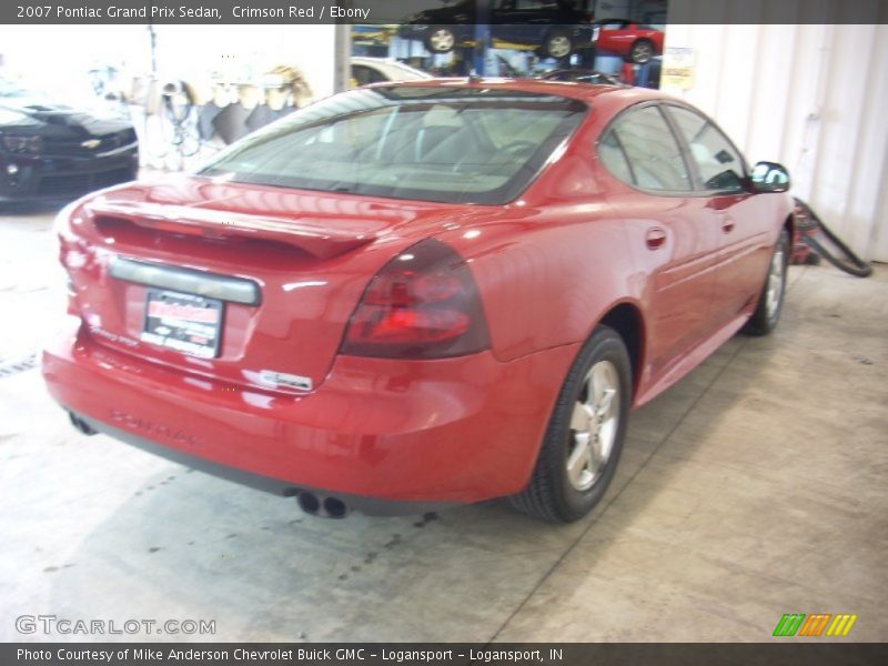 Crimson Red / Ebony 2007 Pontiac Grand Prix Sedan