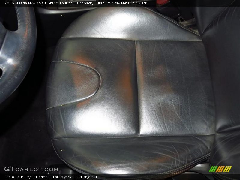 Titanium Gray Metallic / Black 2006 Mazda MAZDA3 s Grand Touring Hatchback