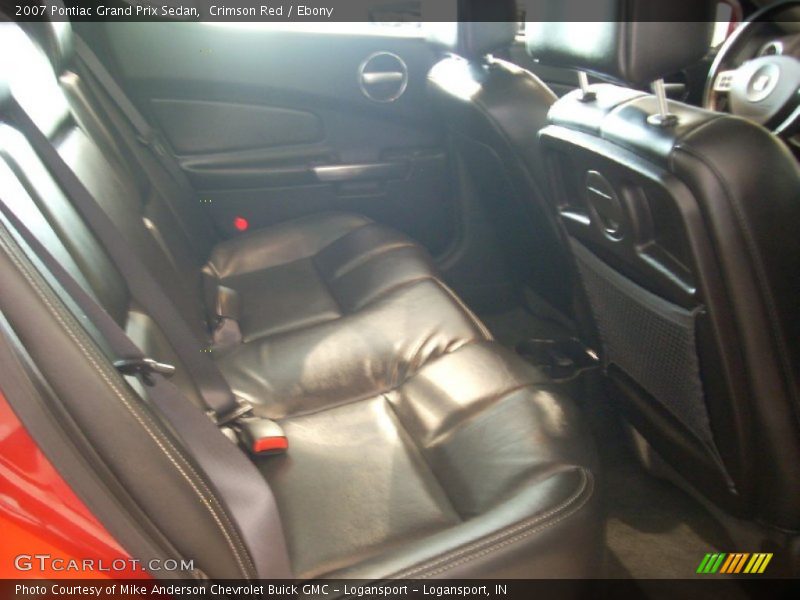 Crimson Red / Ebony 2007 Pontiac Grand Prix Sedan