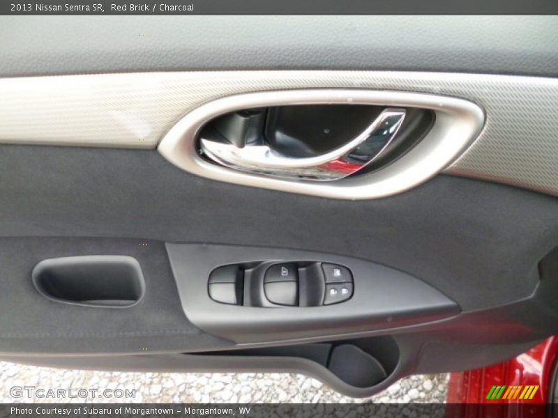 Red Brick / Charcoal 2013 Nissan Sentra SR