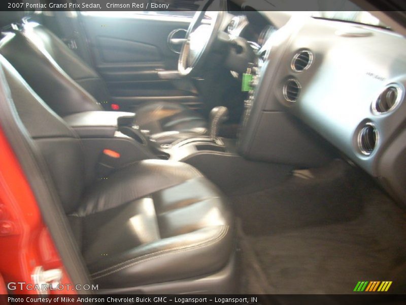 Crimson Red / Ebony 2007 Pontiac Grand Prix Sedan