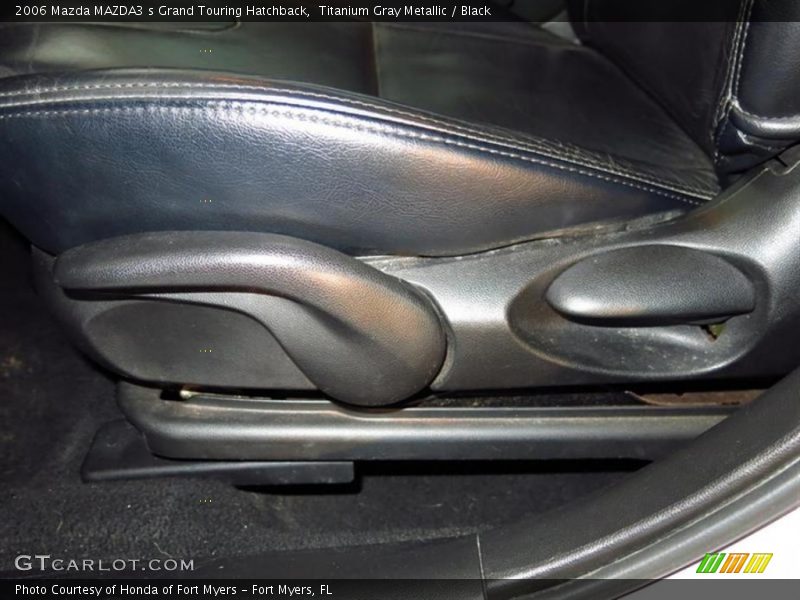 Titanium Gray Metallic / Black 2006 Mazda MAZDA3 s Grand Touring Hatchback