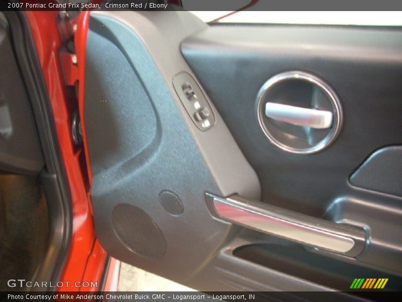 Crimson Red / Ebony 2007 Pontiac Grand Prix Sedan