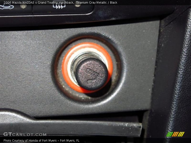 Titanium Gray Metallic / Black 2006 Mazda MAZDA3 s Grand Touring Hatchback