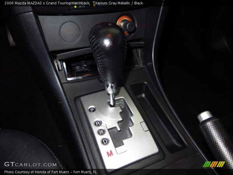 Titanium Gray Metallic / Black 2006 Mazda MAZDA3 s Grand Touring Hatchback
