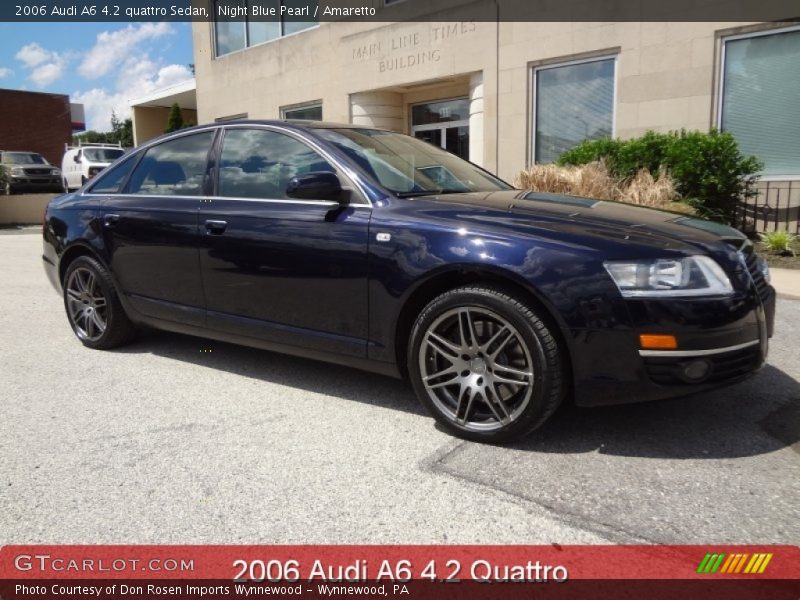 Night Blue Pearl / Amaretto 2006 Audi A6 4.2 quattro Sedan