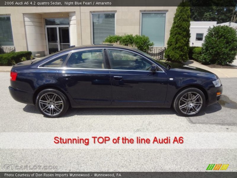 Night Blue Pearl / Amaretto 2006 Audi A6 4.2 quattro Sedan