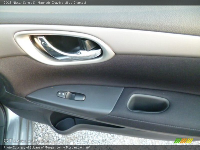 Magnetic Gray Metallic / Charcoal 2013 Nissan Sentra S