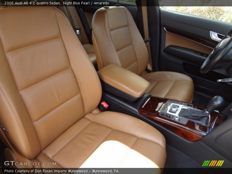 Night Blue Pearl / Amaretto 2006 Audi A6 4.2 quattro Sedan