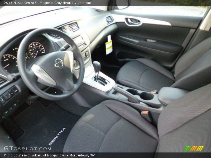 Magnetic Gray Metallic / Charcoal 2013 Nissan Sentra S