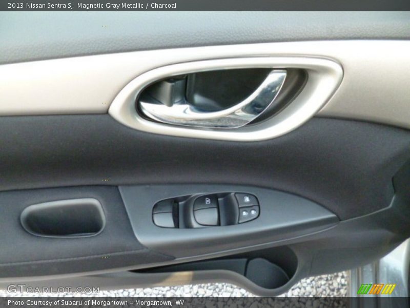 Magnetic Gray Metallic / Charcoal 2013 Nissan Sentra S