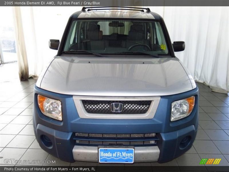 Fiji Blue Pearl / Gray/Blue 2005 Honda Element EX AWD