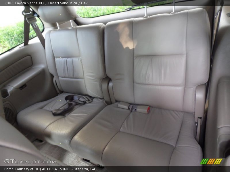 Desert Sand Mica / Oak 2002 Toyota Sienna XLE