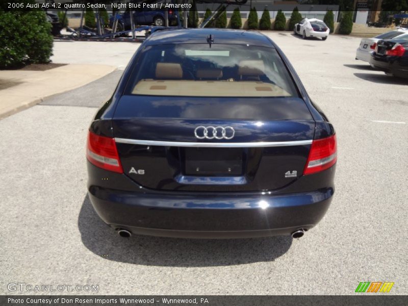 Night Blue Pearl / Amaretto 2006 Audi A6 4.2 quattro Sedan