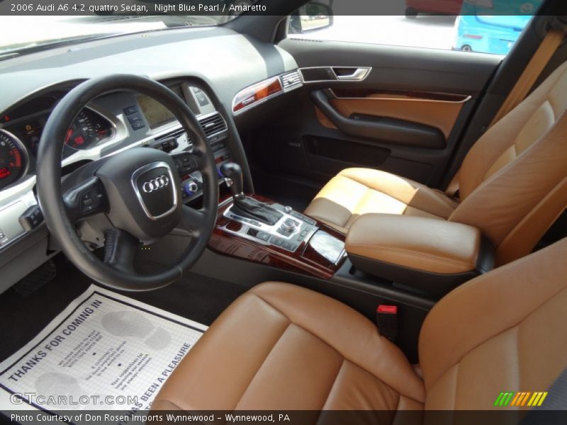 Night Blue Pearl / Amaretto 2006 Audi A6 4.2 quattro Sedan