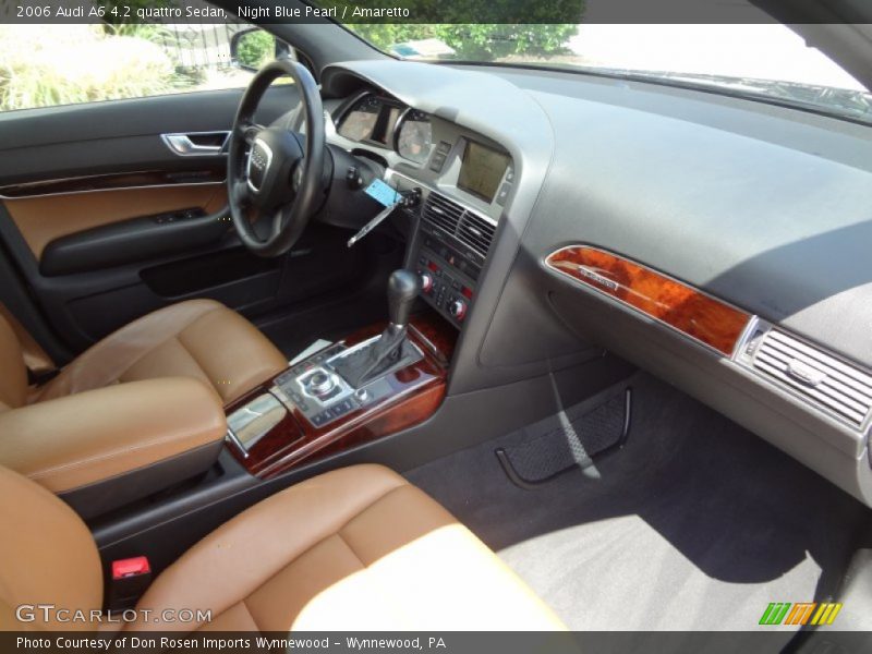 Night Blue Pearl / Amaretto 2006 Audi A6 4.2 quattro Sedan