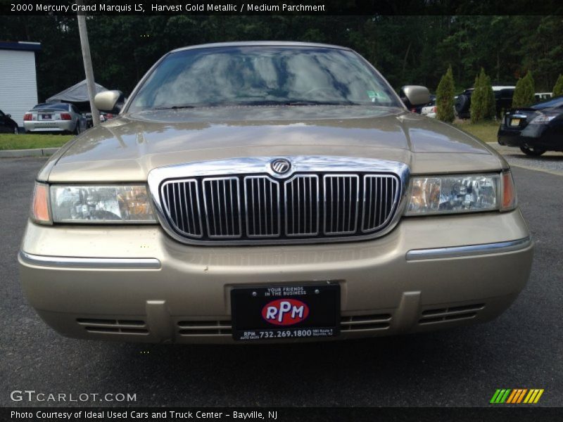 Harvest Gold Metallic / Medium Parchment 2000 Mercury Grand Marquis LS