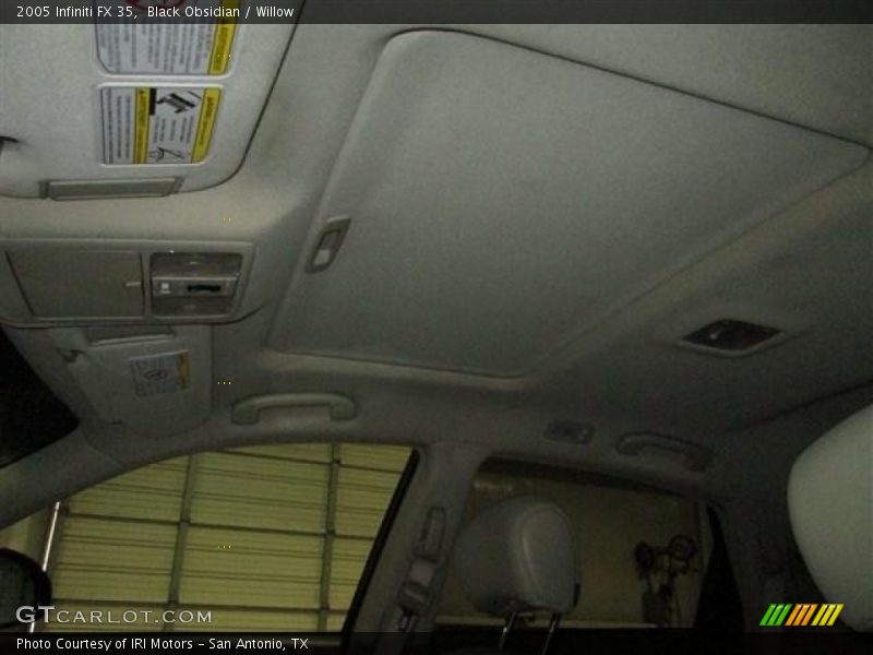 Black Obsidian / Willow 2005 Infiniti FX 35