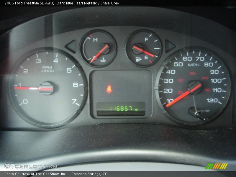 Dark Blue Pearl Metallic / Shale Grey 2006 Ford Freestyle SE AWD