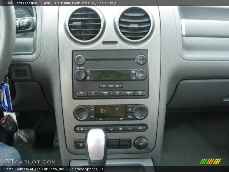 Dark Blue Pearl Metallic / Shale Grey 2006 Ford Freestyle SE AWD