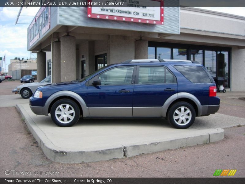 Dark Blue Pearl Metallic / Shale Grey 2006 Ford Freestyle SE AWD