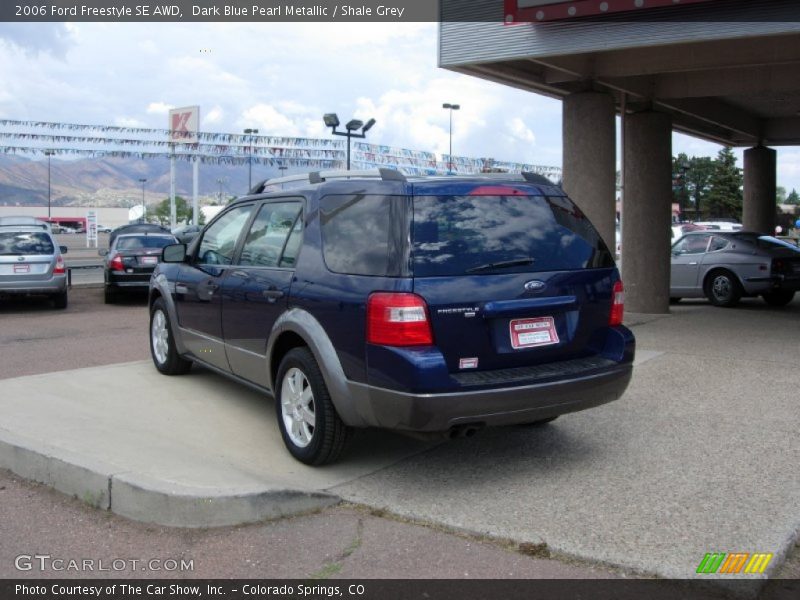 Dark Blue Pearl Metallic / Shale Grey 2006 Ford Freestyle SE AWD