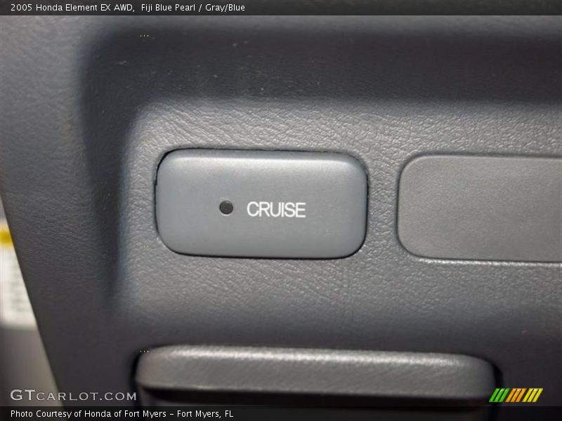 Fiji Blue Pearl / Gray/Blue 2005 Honda Element EX AWD