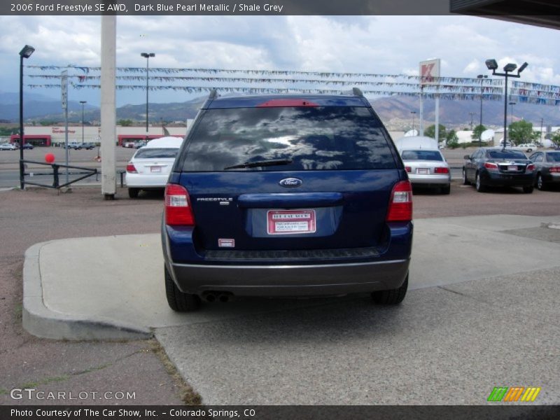 Dark Blue Pearl Metallic / Shale Grey 2006 Ford Freestyle SE AWD
