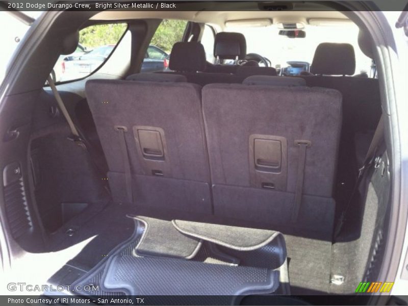 Bright Silver Metallic / Black 2012 Dodge Durango Crew