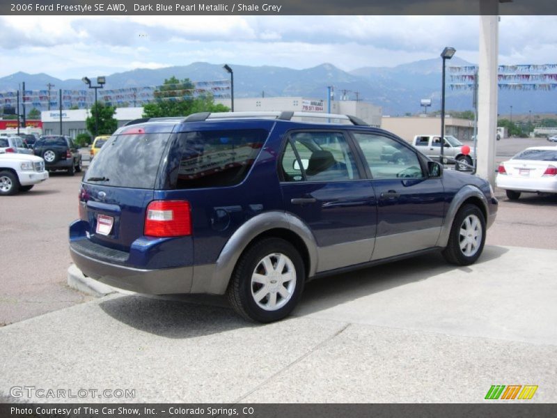 Dark Blue Pearl Metallic / Shale Grey 2006 Ford Freestyle SE AWD