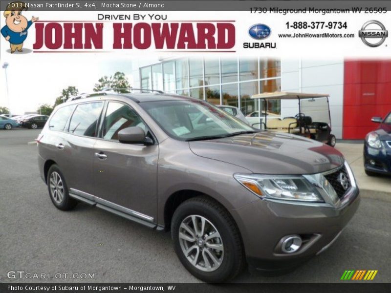 Mocha Stone / Almond 2013 Nissan Pathfinder SL 4x4