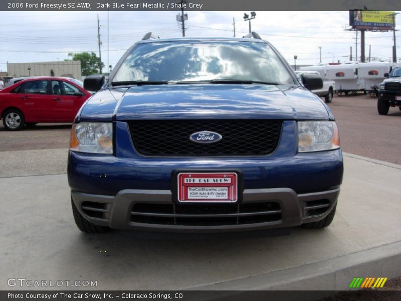 Dark Blue Pearl Metallic / Shale Grey 2006 Ford Freestyle SE AWD
