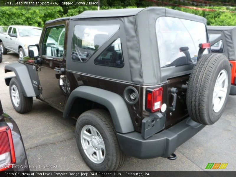 Rugged Brown / Black 2013 Jeep Wrangler Sport 4x4