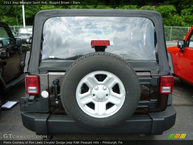 Rugged Brown / Black 2013 Jeep Wrangler Sport 4x4