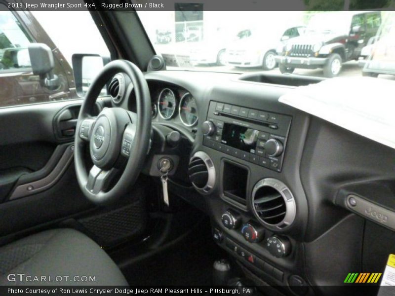 Rugged Brown / Black 2013 Jeep Wrangler Sport 4x4