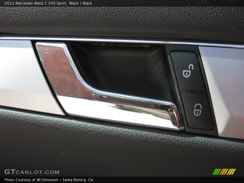 Black / Black 2011 Mercedes-Benz C 300 Sport