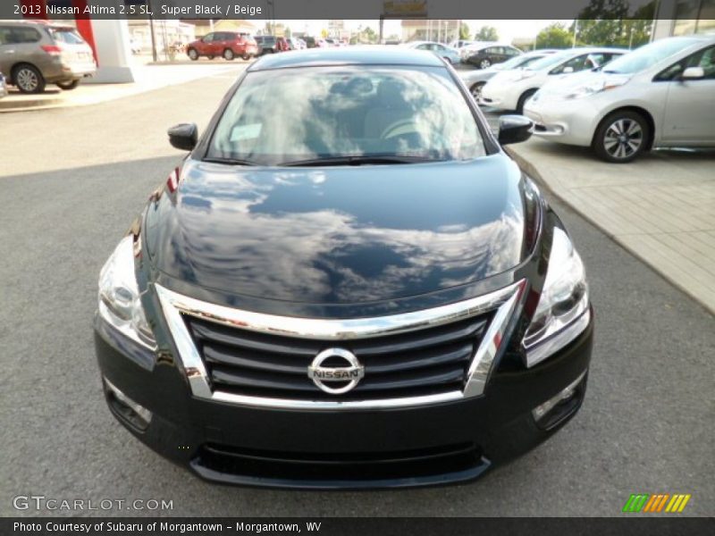 Super Black / Beige 2013 Nissan Altima 2.5 SL