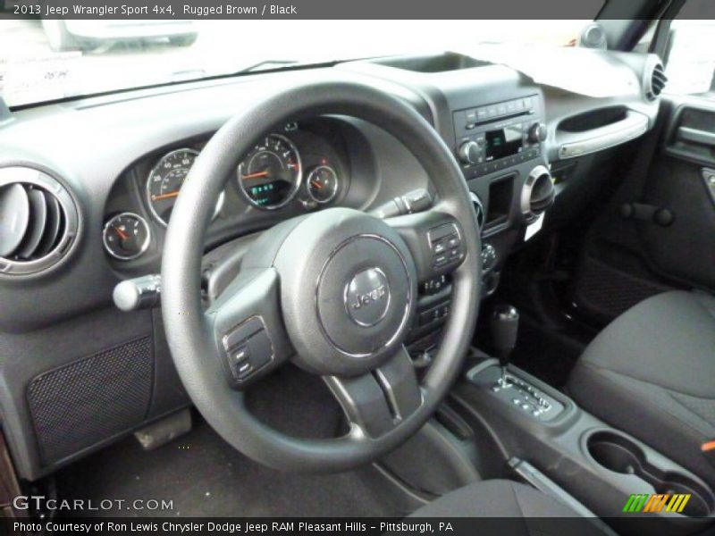 Rugged Brown / Black 2013 Jeep Wrangler Sport 4x4