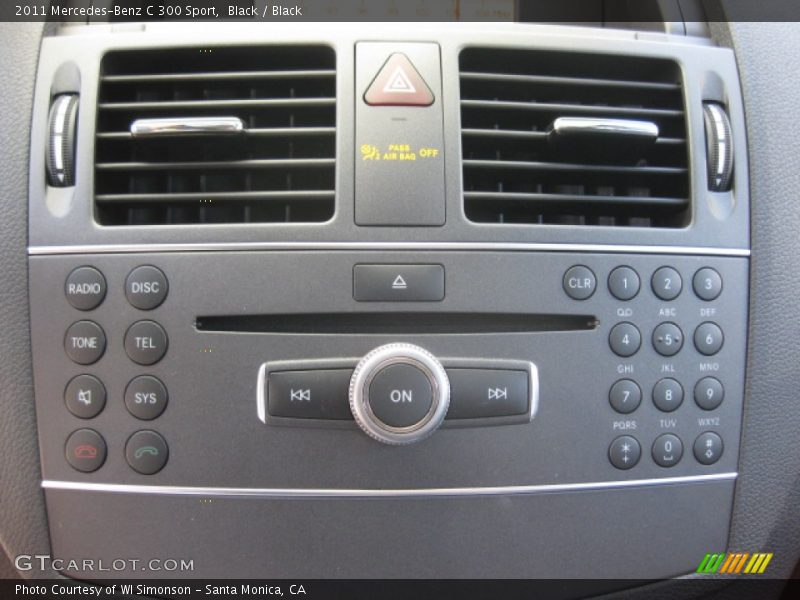 Black / Black 2011 Mercedes-Benz C 300 Sport