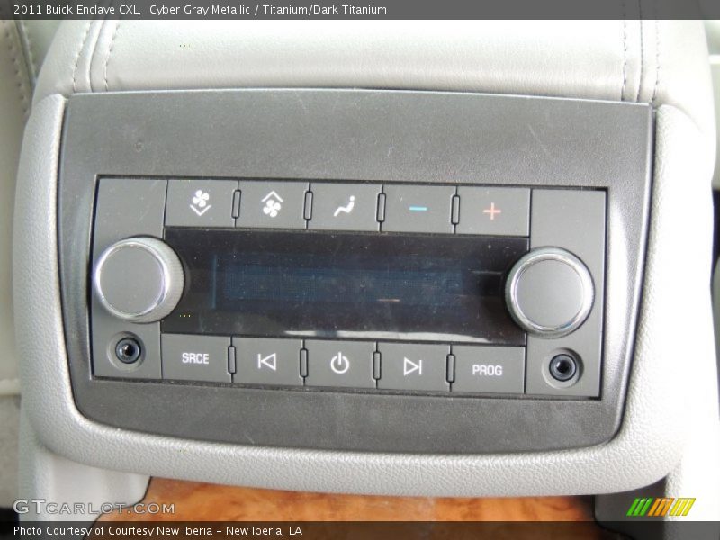 Cyber Gray Metallic / Titanium/Dark Titanium 2011 Buick Enclave CXL