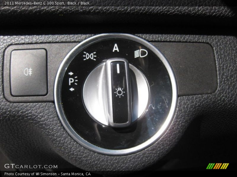 Black / Black 2011 Mercedes-Benz C 300 Sport