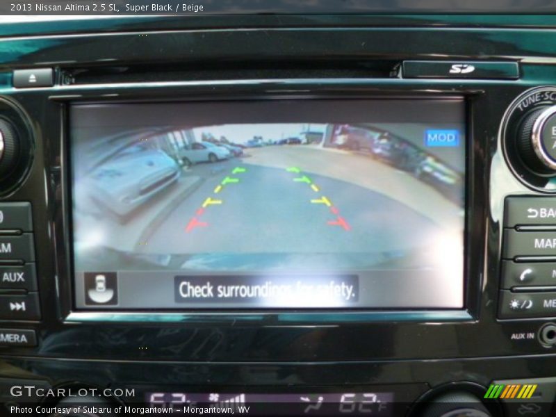 Super Black / Beige 2013 Nissan Altima 2.5 SL
