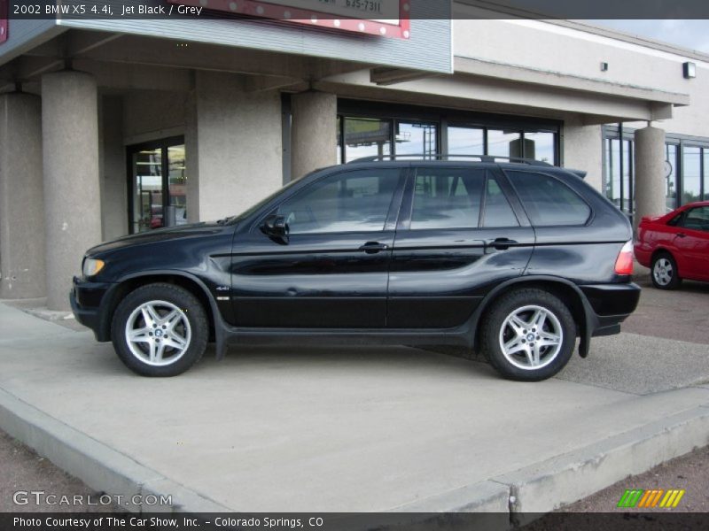 Jet Black / Grey 2002 BMW X5 4.4i